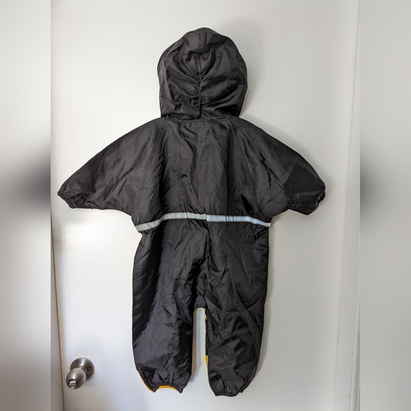 LETTUCE BEE | Toddler Rain Suit, Yellow + Black (NEW) - Picture 9 of 11